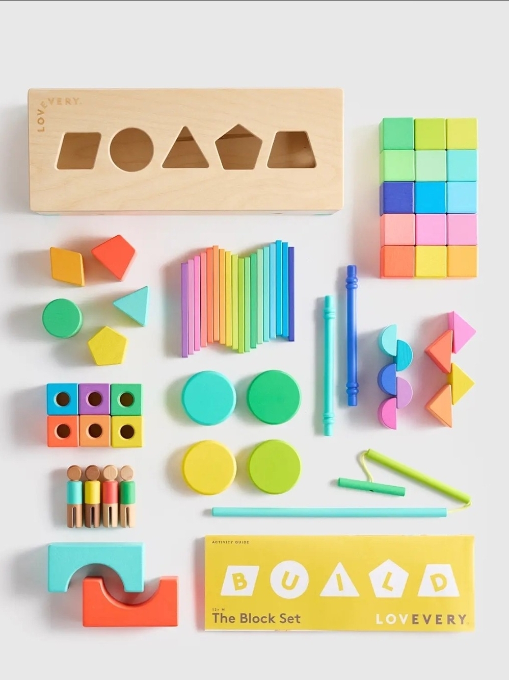 Lovevery The Block Set (PRICE FIRM) Montessori